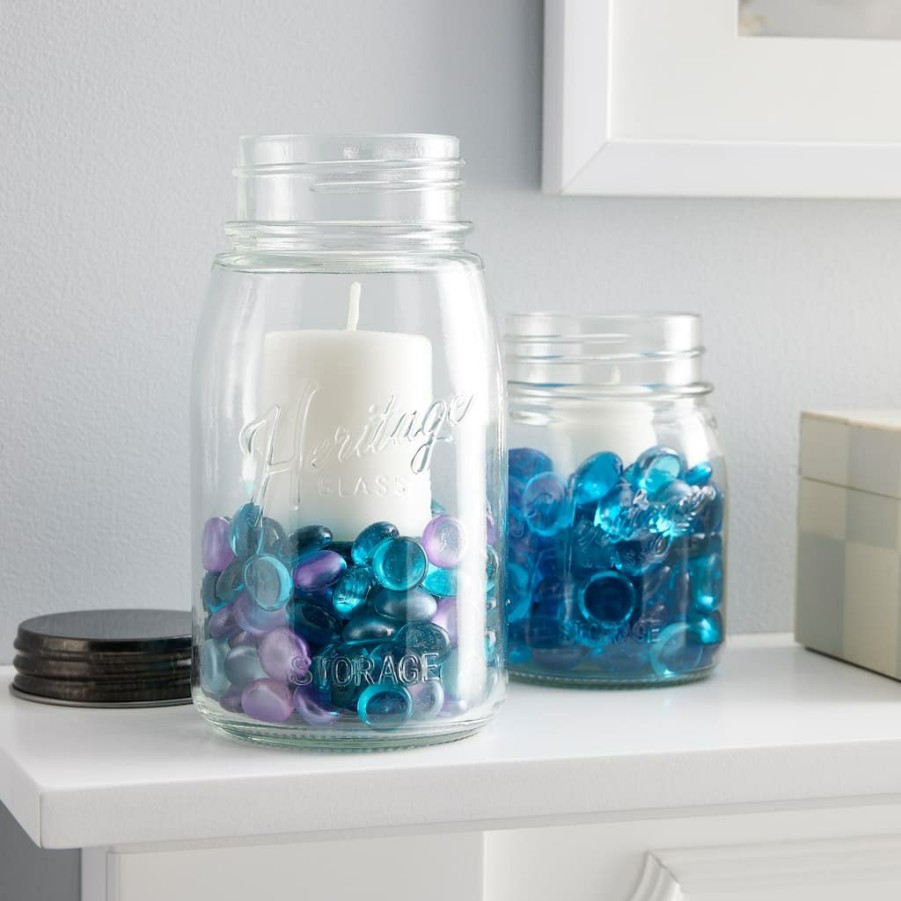 Floral * | Cheap Heritage Quart Mason Jar By Ashland