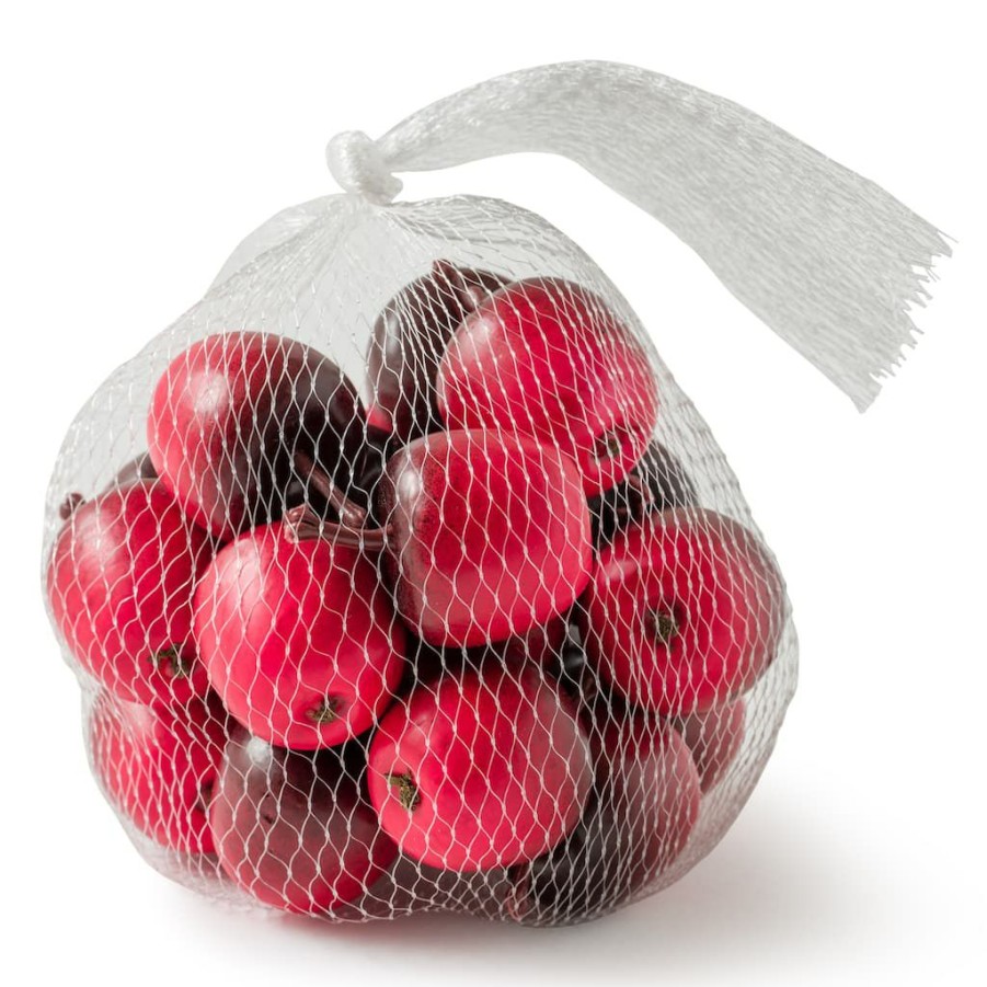 Floral * | Best Deal Mini Artificial Red Apples By Ashland