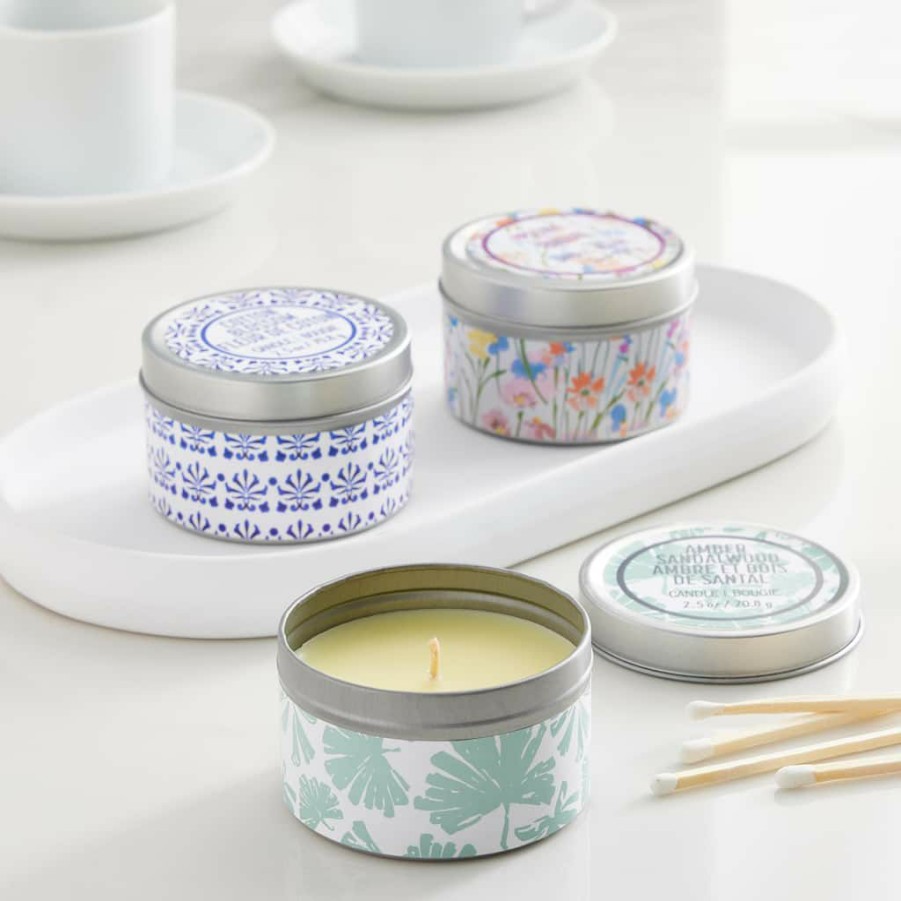 Home & Decor * | Wholesale Assorted Fragrances Candle Tin By Ashland