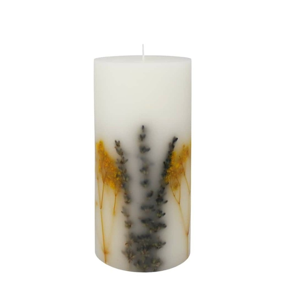 Home & Decor * | Flash Sale 6 Pack: Home Fragrance Collection 3 X 6 Lavender & Patchouli Scented Pillar Candle By Ashland