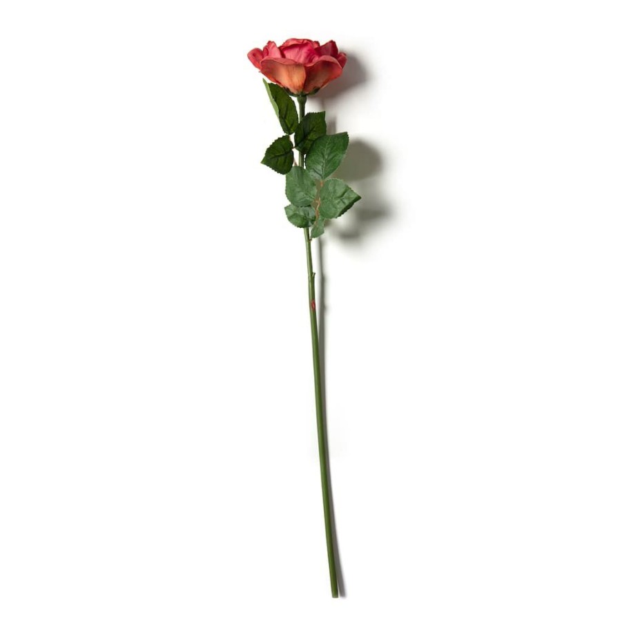 Floral * | Deals Fuchsia Rose Stem By Ashland