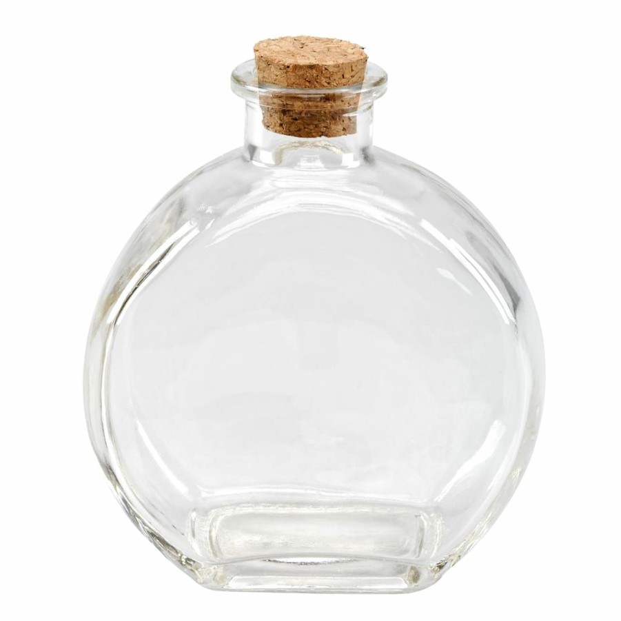 Floral * | Outlet Mini Round Bottle With Cork By Ashland