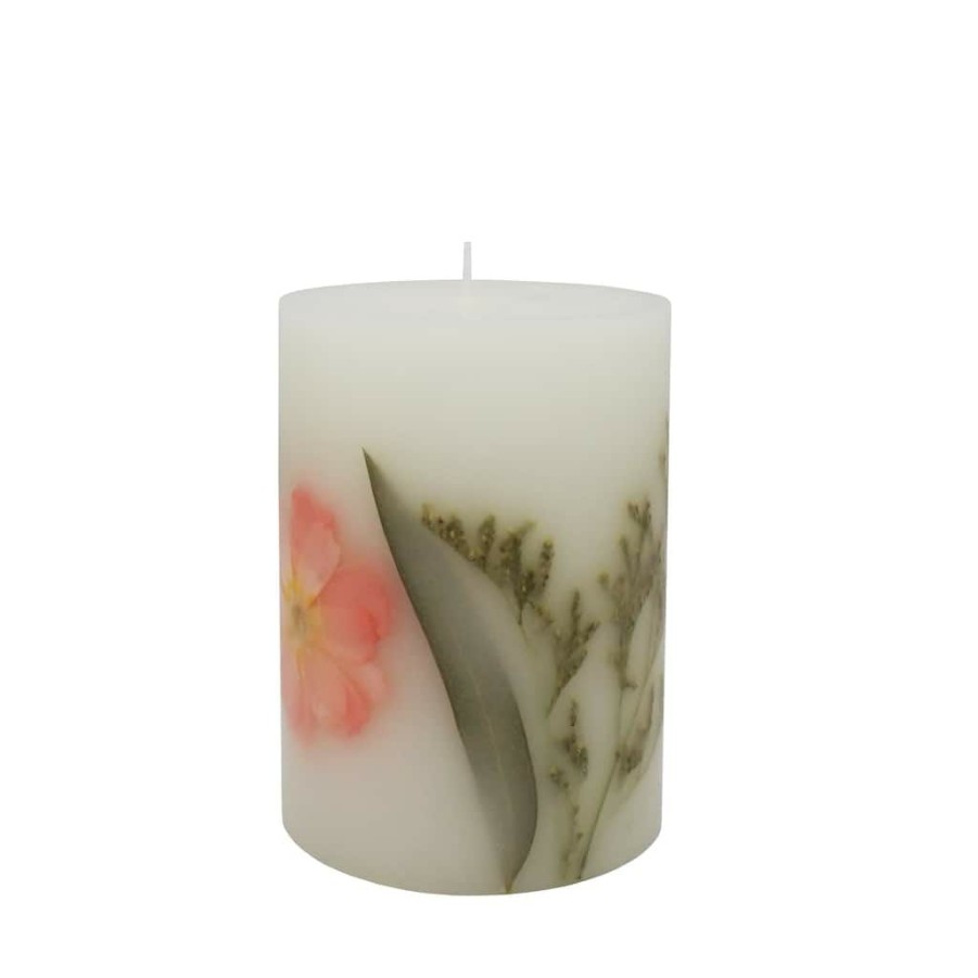 Home & Decor * | Flash Sale 6 Pack: Home Fragrance Collection 3 X 4 Peony & Rose Scented Pillar Candle By Ashland