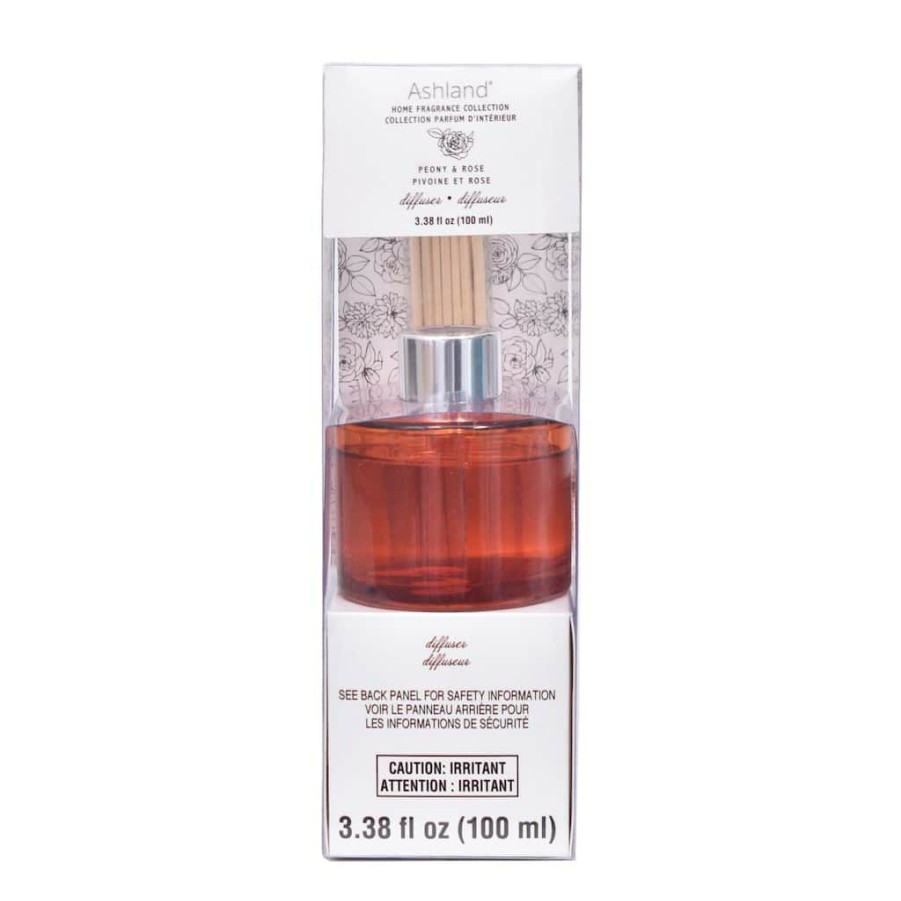 Home & Decor * | Cheap Peony & Rose Reed Diffuser By Ashland