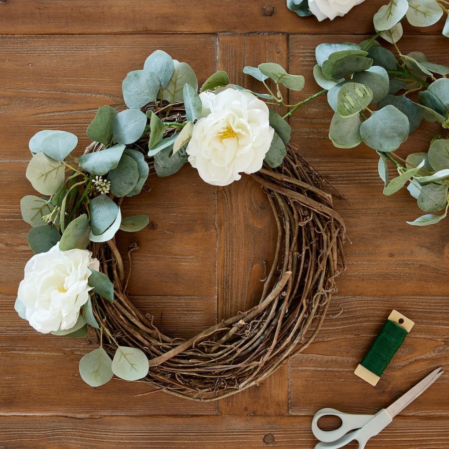 Floral * | Budget 14 Grapevine Wreath By Ashland