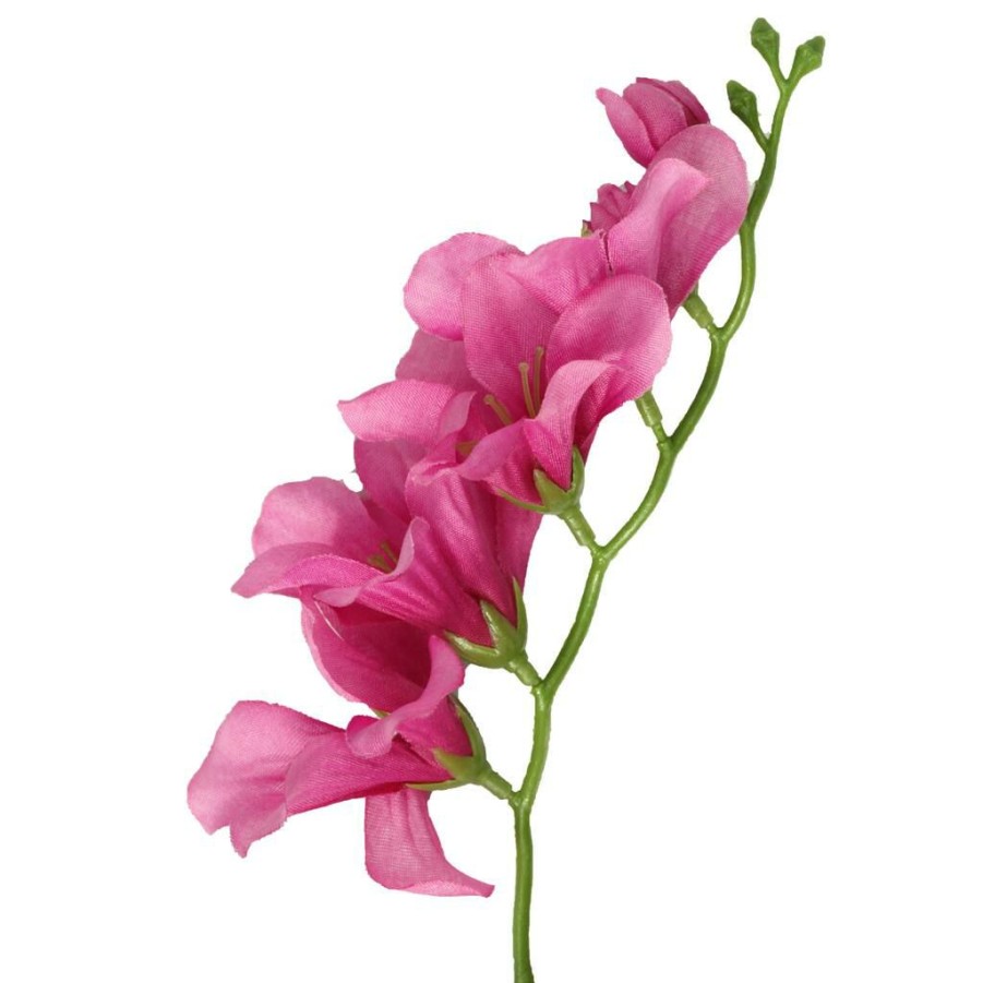 Floral * | Buy 12 Pack: Hot Pink Freesia Spray By Ashland