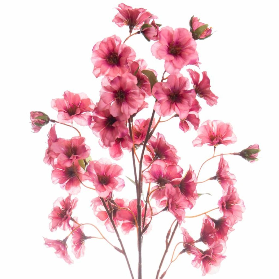 Floral * | Hot Sale Mauve Peach Blossom Stem By Ashland