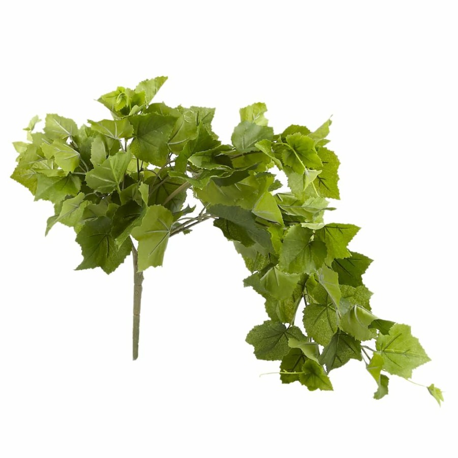 Floral * | Promo Green Hanging Grape Leaf Bush By Ashland