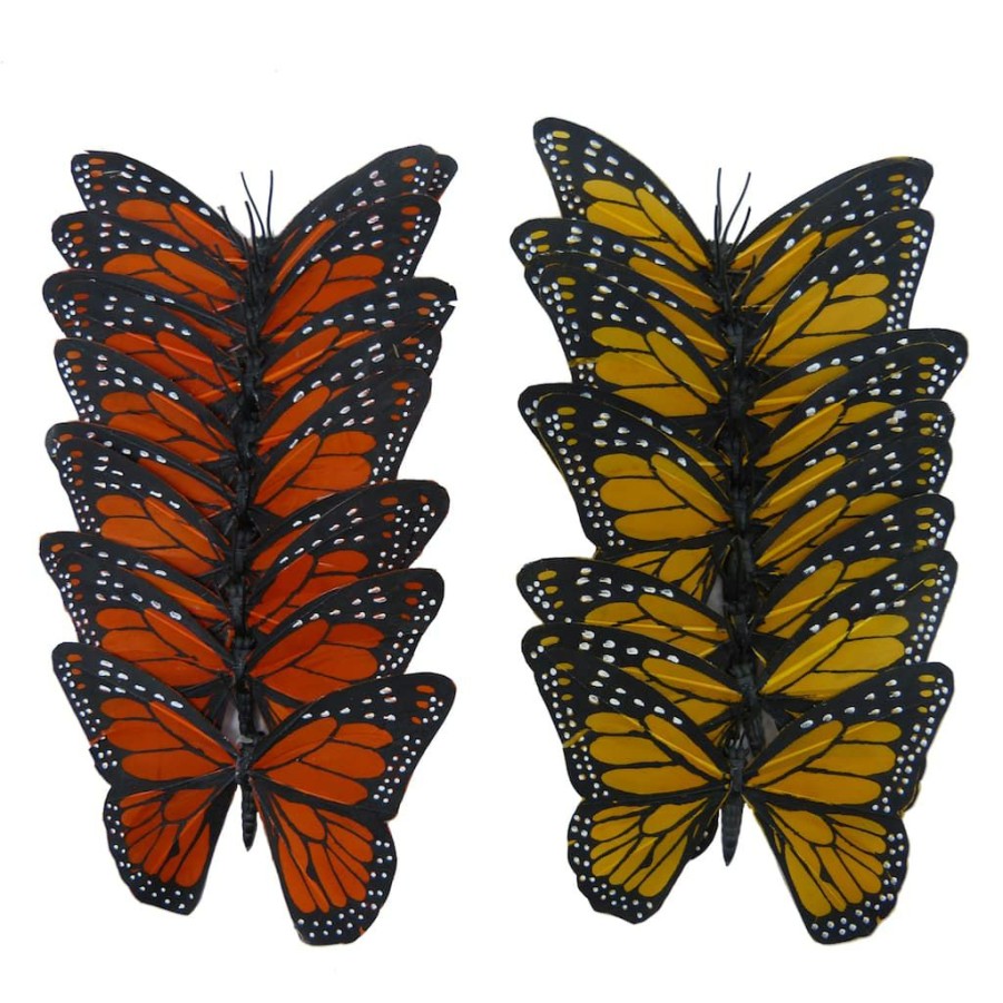 Floral * | Best Reviews Of 8 Packs: 8 Ct. (64 Total) Assorted 8.6 Monarch Butterfly Pack By Ashland