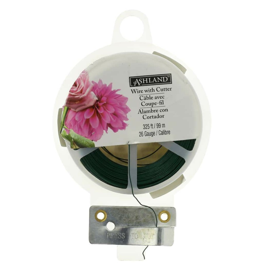 Floral * | Deals Floral Wire With Cutter By Ashland , 325Ft.