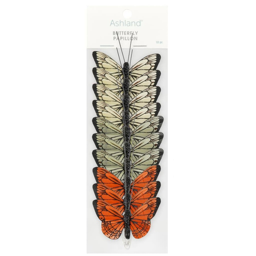 Floral * | Hot Sale 12 Packs: 12 Ct. (144 Total) Small Bright Butterflies By Ashland