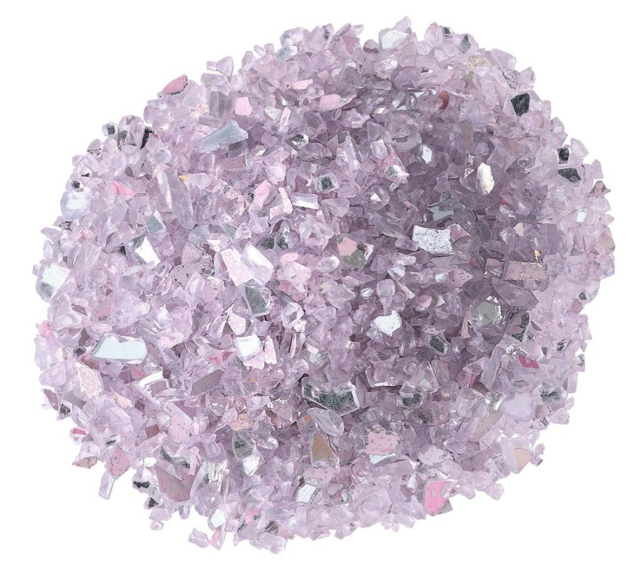 Floral * | Discount 12 Pack: Purple Crushed Glass Decor By Ashland