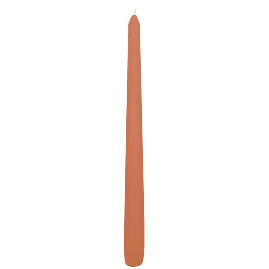 Home & Decor * | Best Reviews Of 10 Terracotta Taper Candle By Ashland