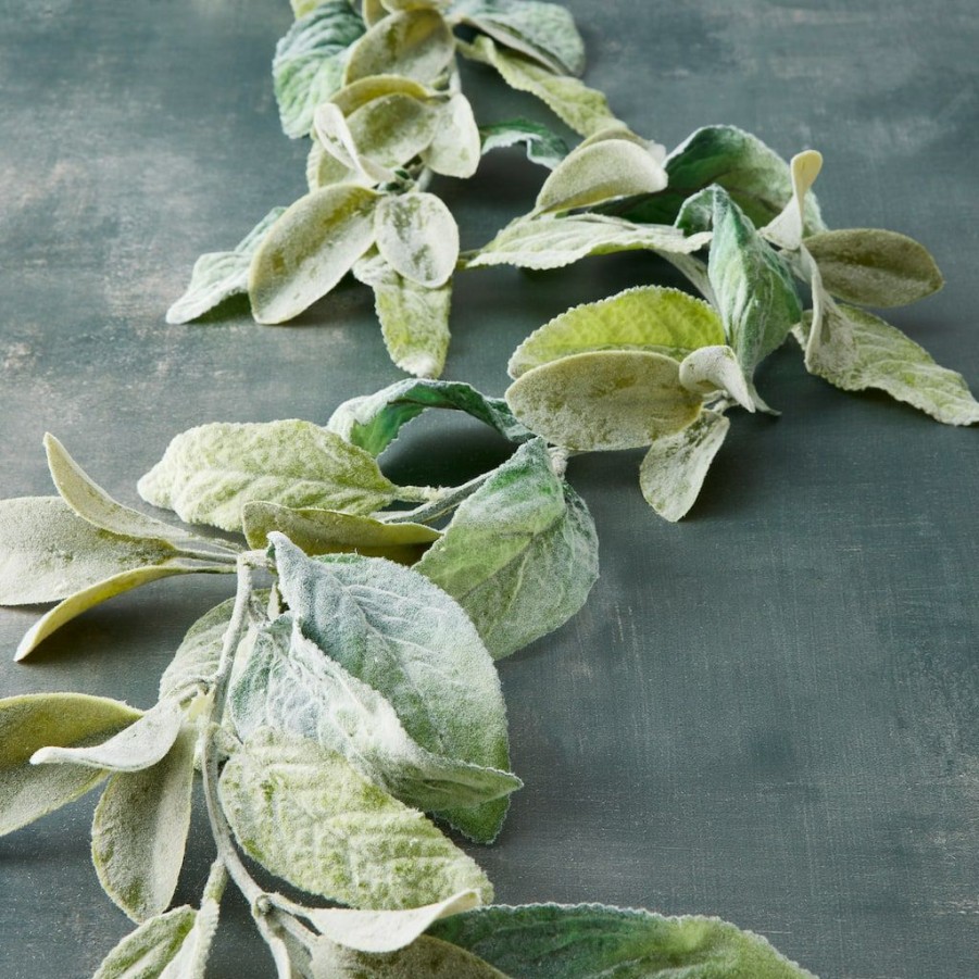 Floral * | Best Reviews Of 6Ft. Lamb'S Ear Garland By Ashland