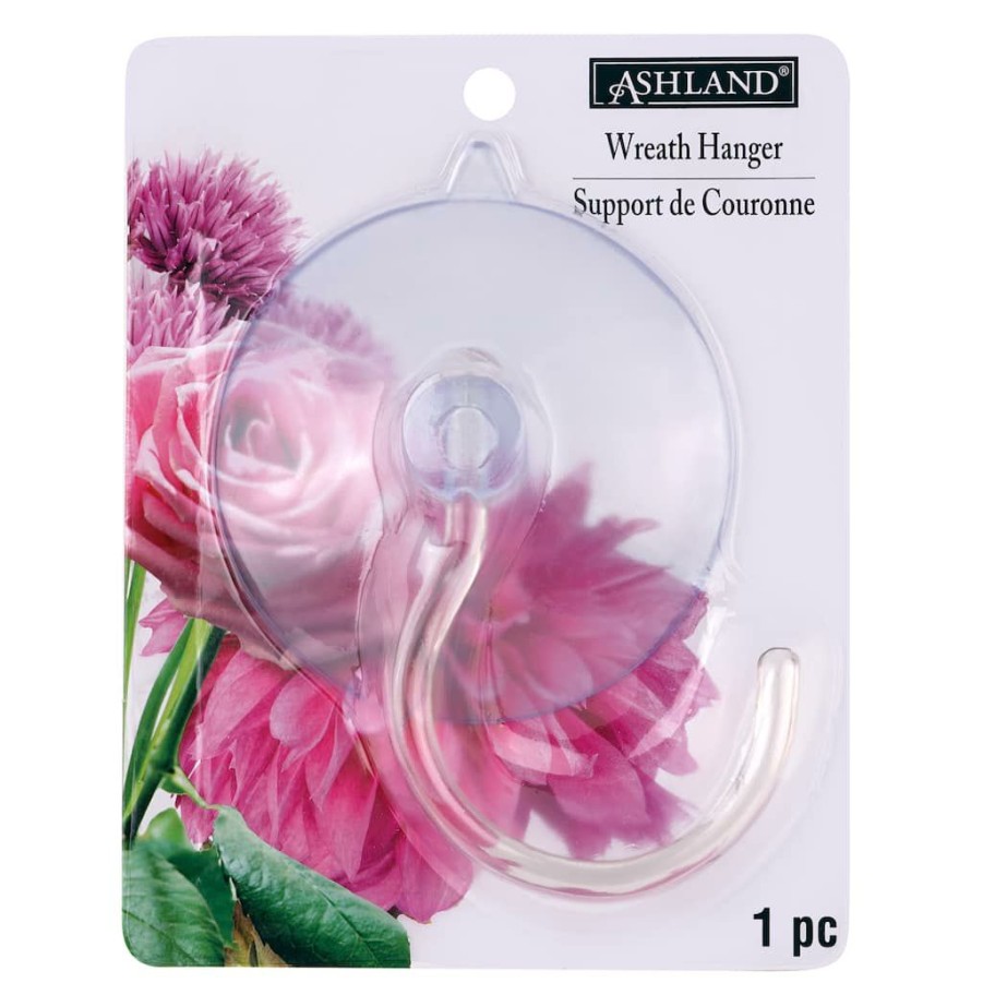 Floral * | Cheapest Suction Cup Wreath Hanger By Ashland