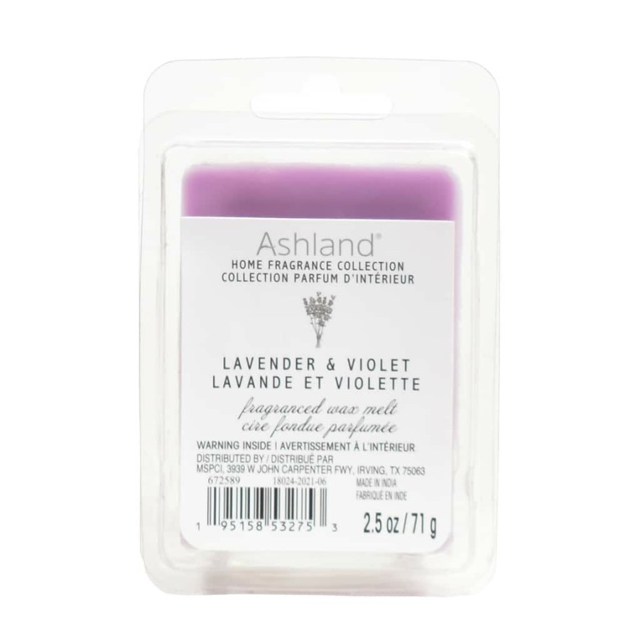 Home & Decor * | Buy Lavender & Violet Scented Wax Melt By Ashland