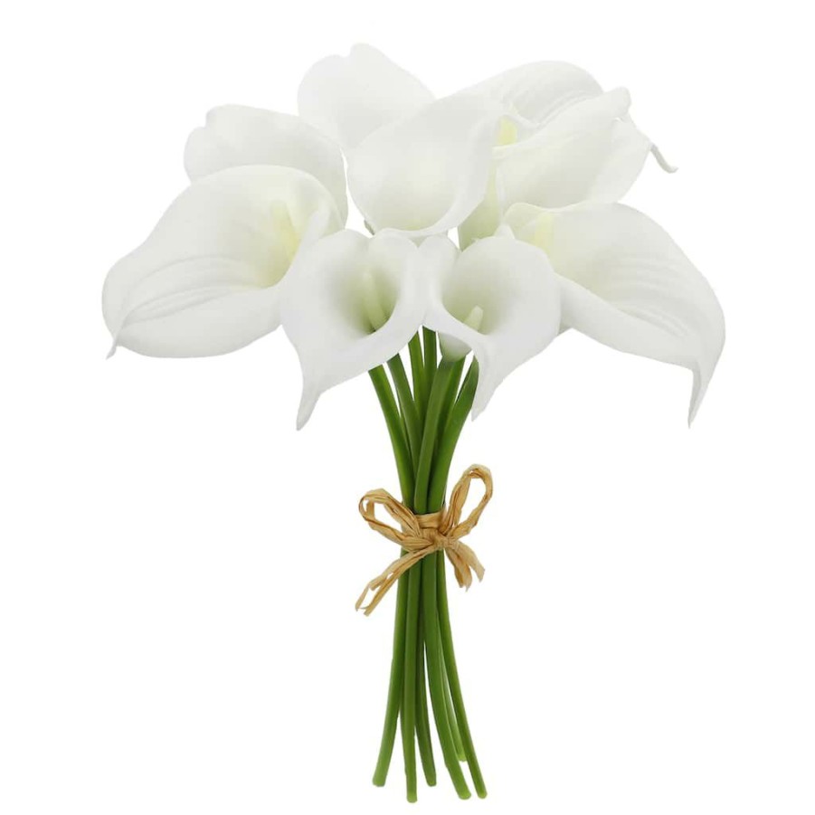 Floral * | Coupon White Calla Lily Bundle By Ashland