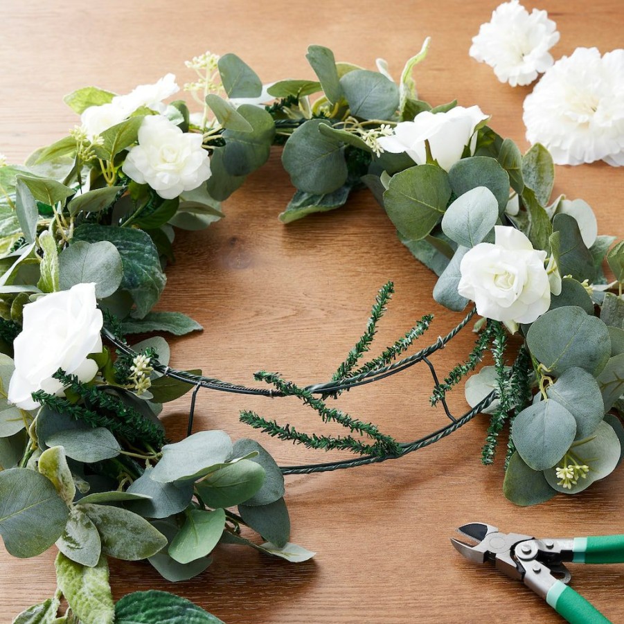 Floral * | New 16 Wire Wreath Frame With Pine Ties By Ashland