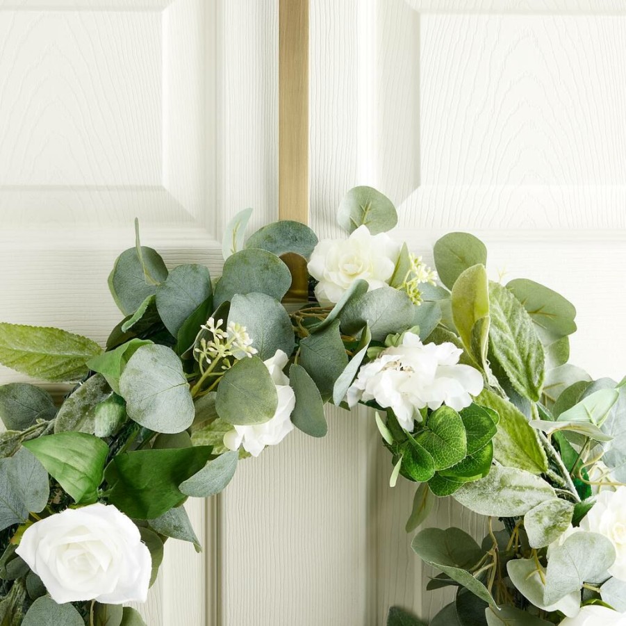 Floral * | Best Deal 24 Pack: 14 Brass Wreath Hanger By Ashland