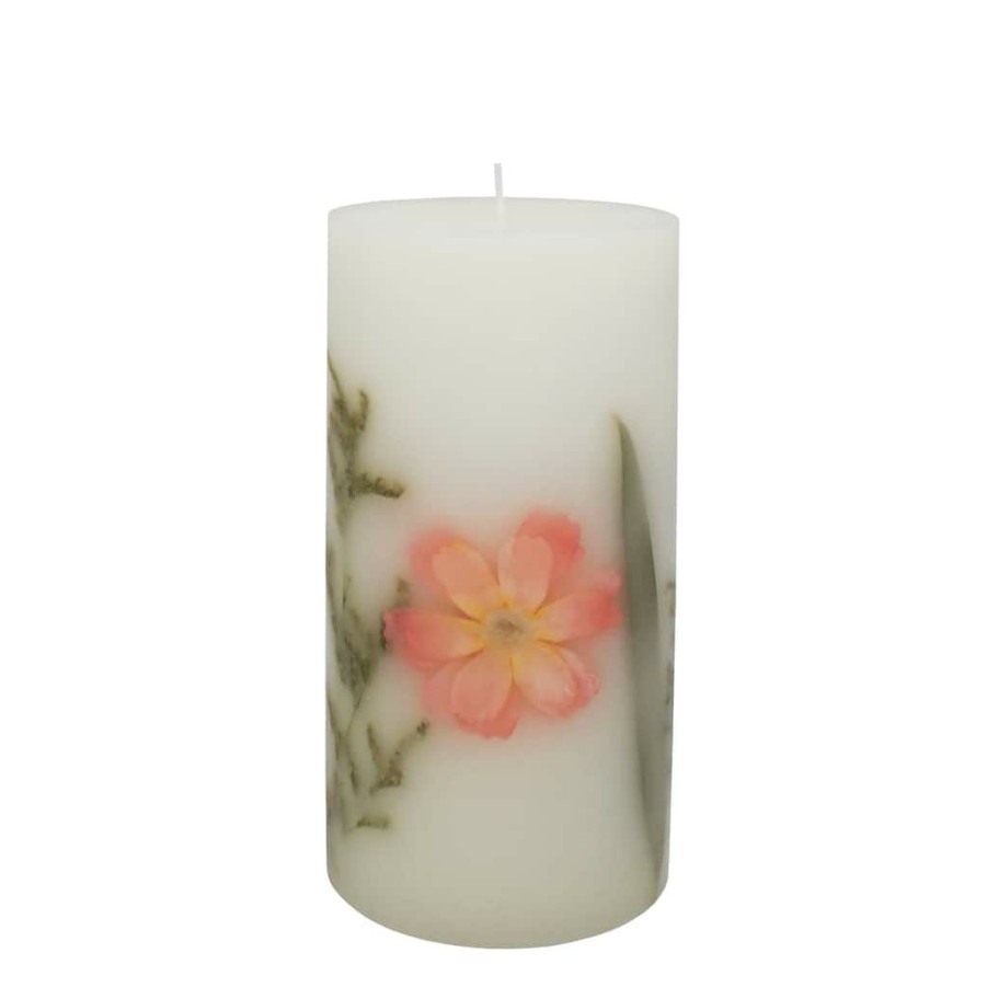 Home & Decor * | Buy 6 Pack: Home Fragrance Collection 3 X 6 Peony & Rose Scented Pillar Candle By Ashland