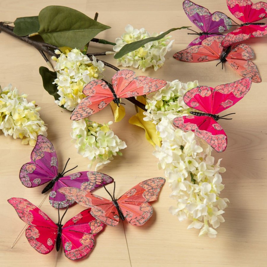 Floral * | Discount Assorted Elegant Butterfly Pack By Ashland