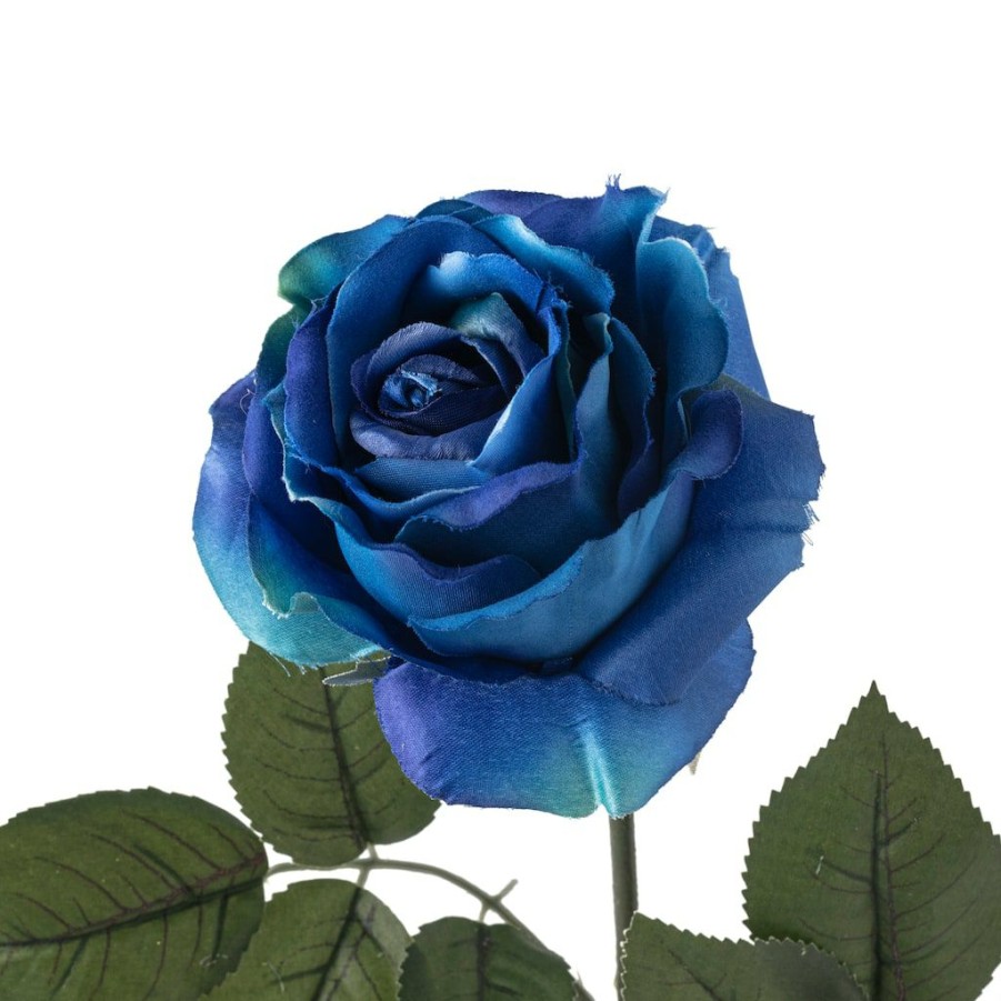 Floral * | Promo 12 Pack: Royal Blue Rose Stem By Ashland