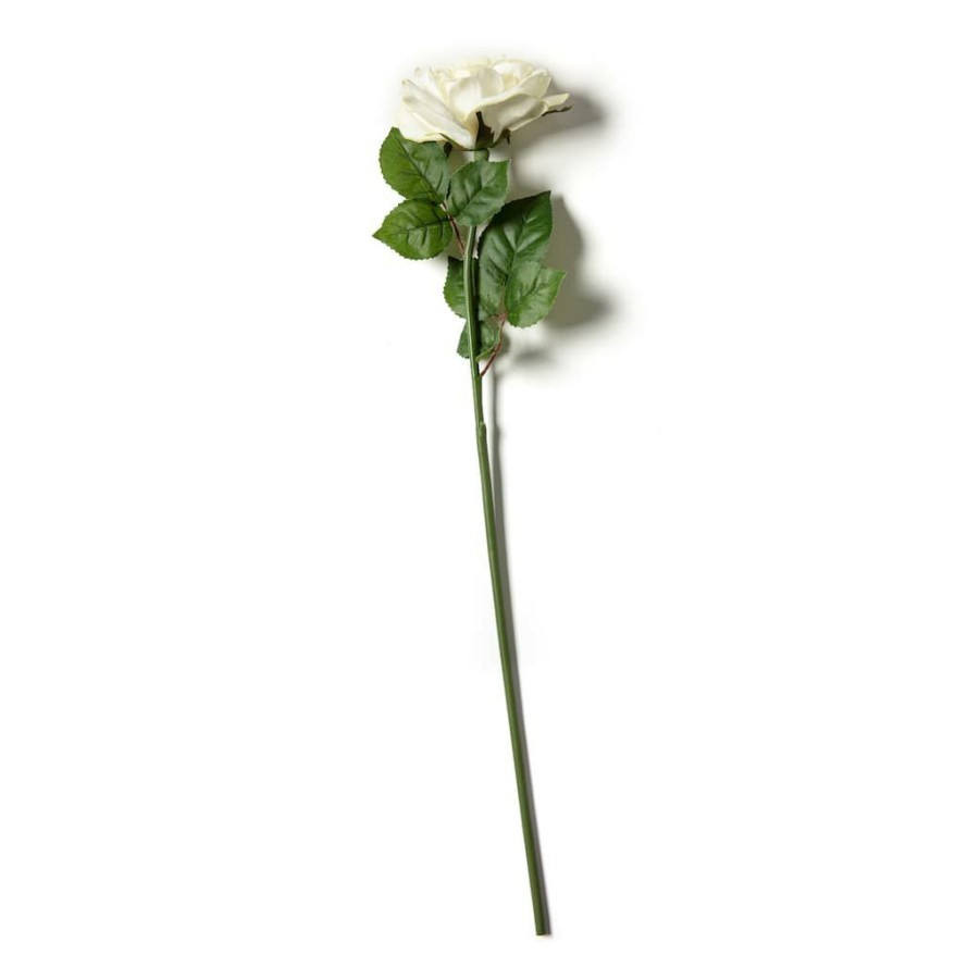 Floral * | Coupon White Rose Stem By Ashland