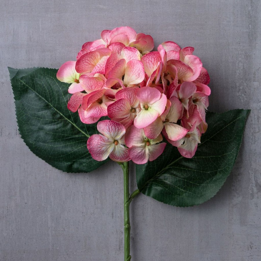 Floral * | Deals Mauve Hydrangea Stem By Ashland