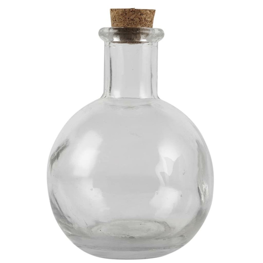 Floral * | Cheapest Ashland Glass Bottle, Round