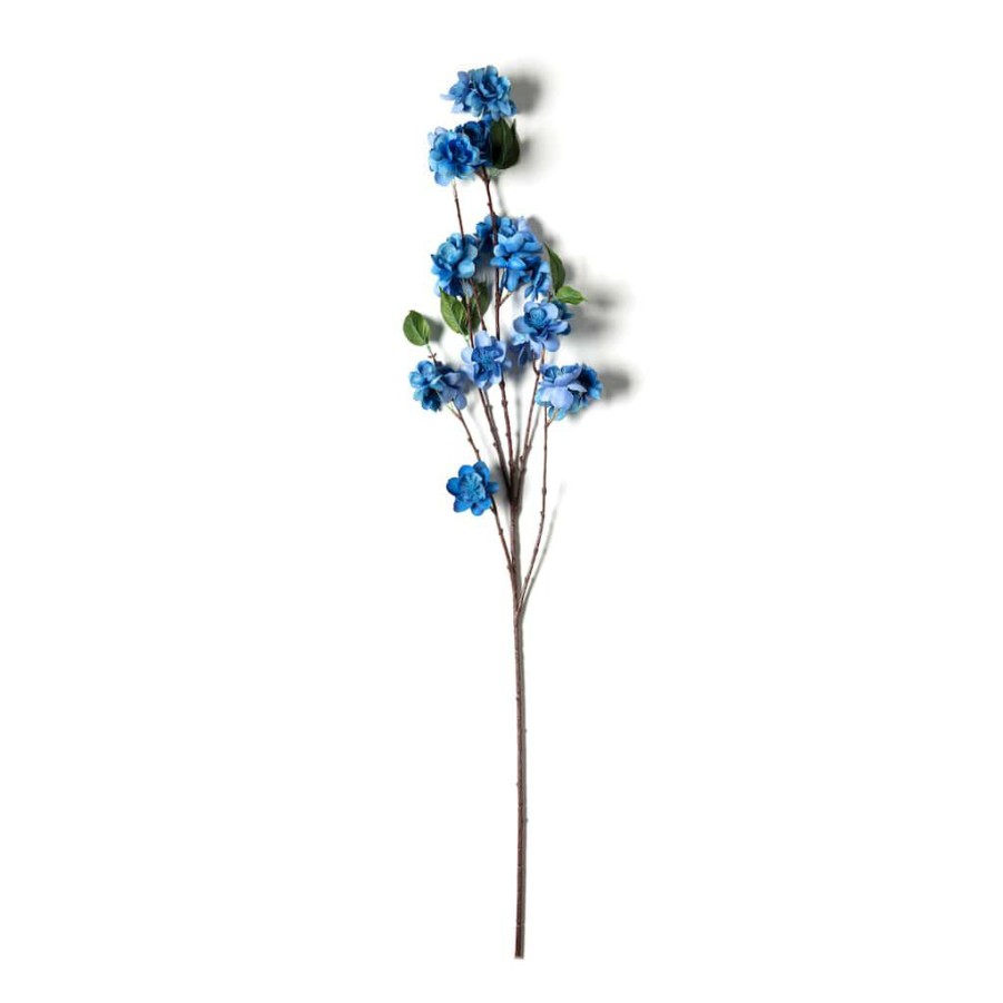 Floral * | Flash Sale Blue Apple Blossom Stem By Ashland