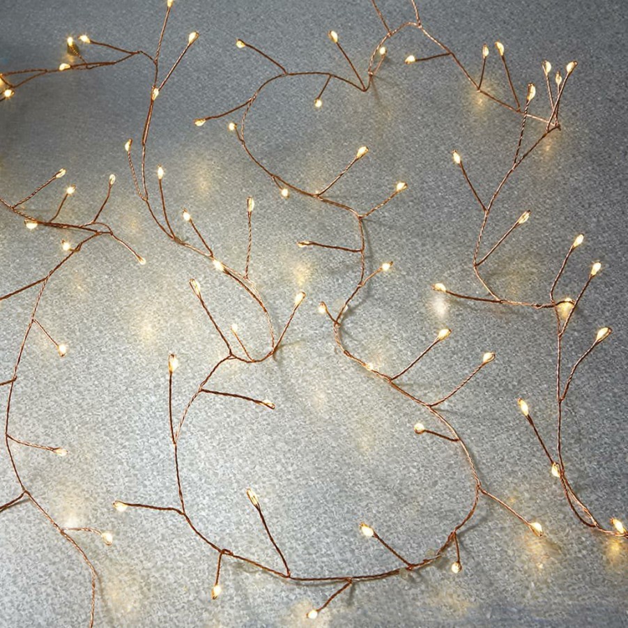 Home & Decor * | Buy 120Ct. Warm White Led Copper String Lights Garland By Ashland