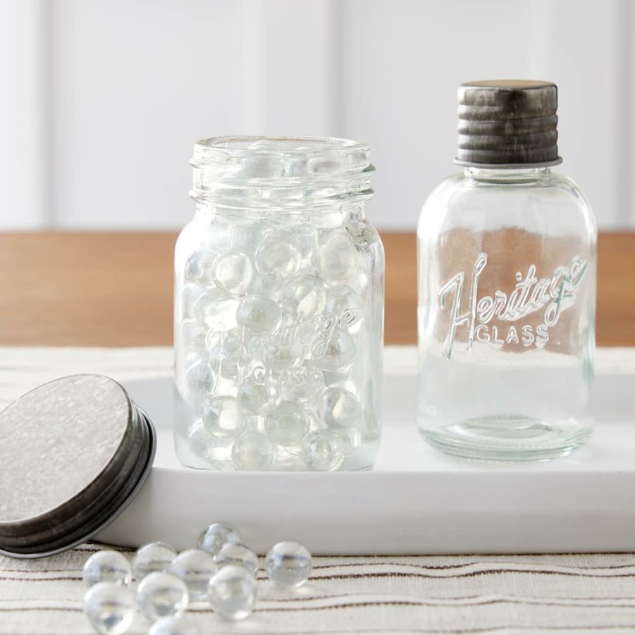 Floral * | Coupon Heritage Mini Mason Jar By Ashland