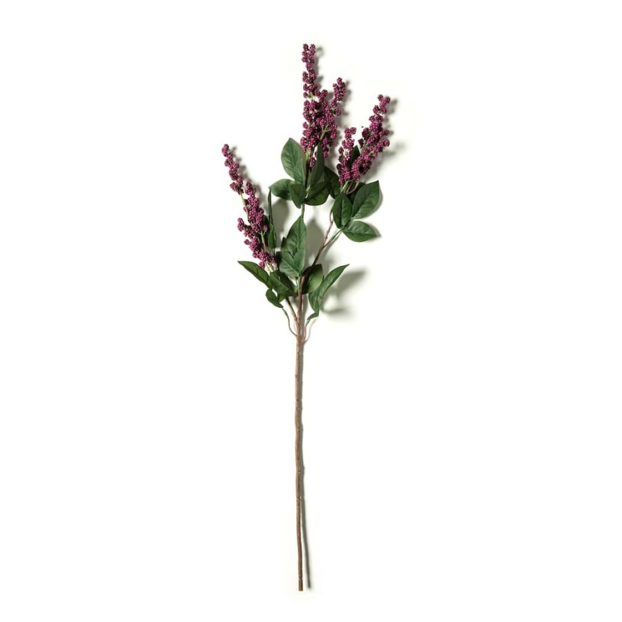 Floral * | Outlet Mauve Berry Stem By Ashland