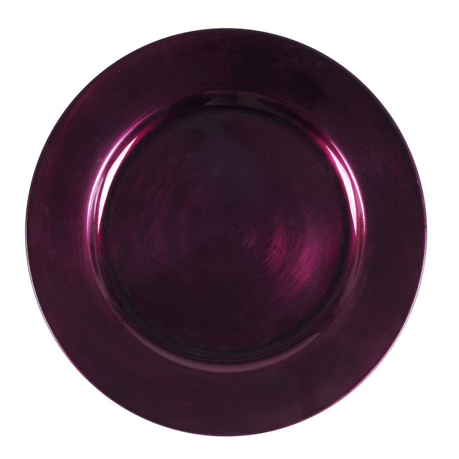 Home & Decor * | Deals Deep Purple Charger By Ashland