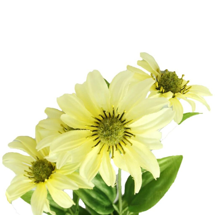 Floral * | Top 10 12 Pack: Light Yellow Sunflower Spray By Ashland