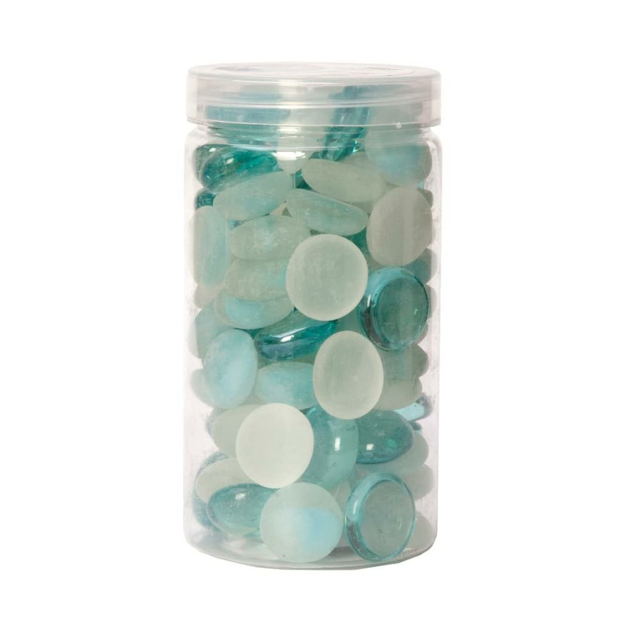 Floral * | Flash Sale Dreamy Aqua Glass Gems By Ashland