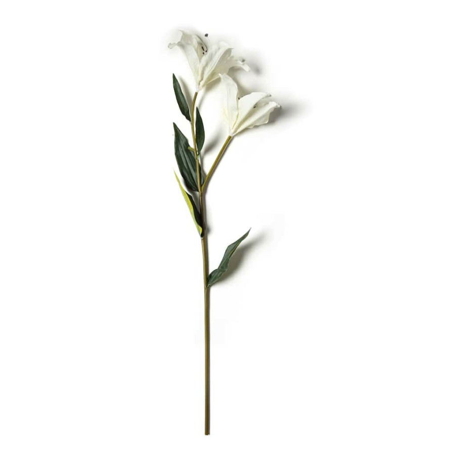 Floral * | Coupon White Lily Stem By Ashland Classic Traditions