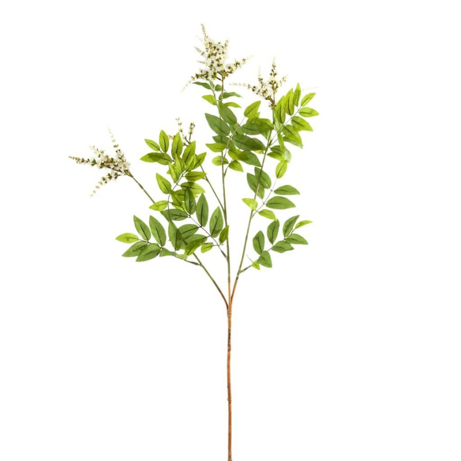 Floral * | Outlet Cream Hybrid Spirea Spray By Ashland