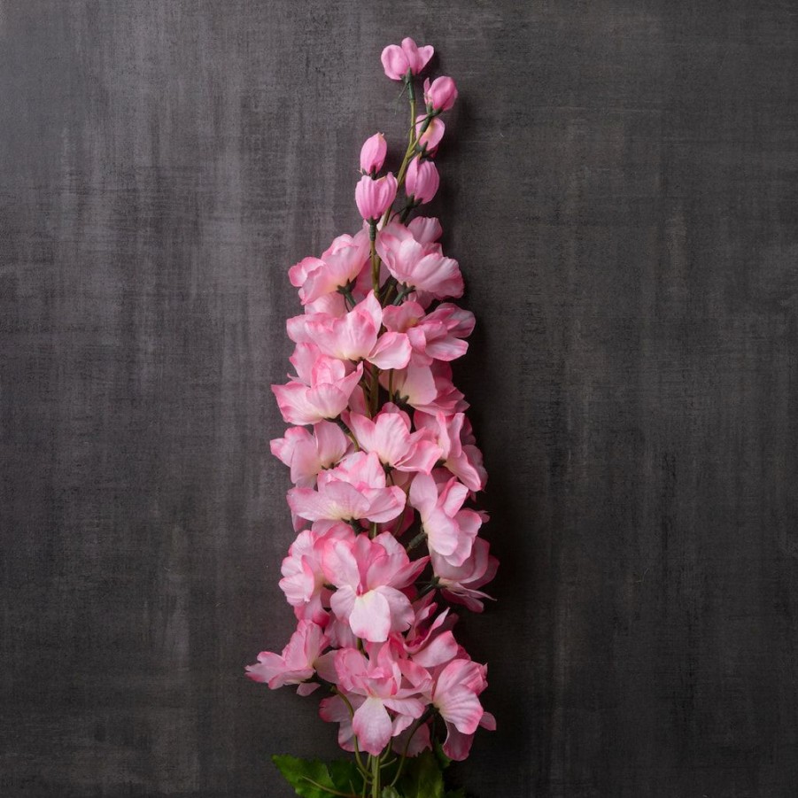 Floral * | Top 10 Pink Larkspur Stem By Ashland