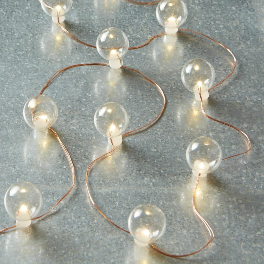 Home & Decor * | Coupon 30Ct. White Led String Lights By Ashland