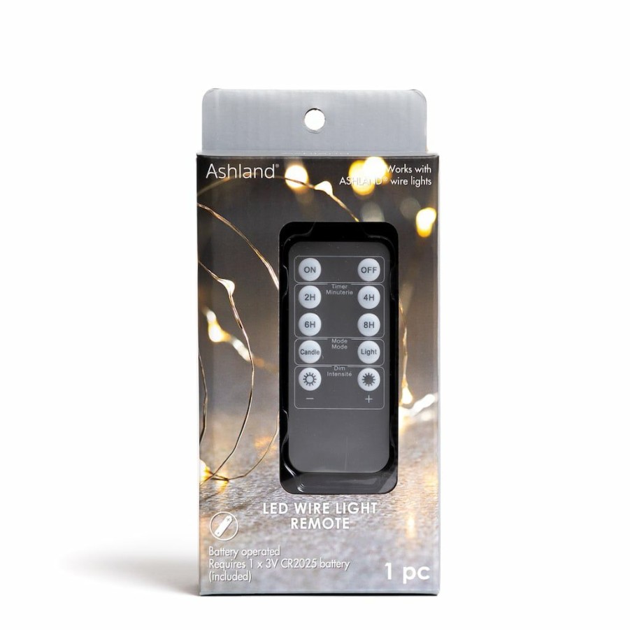 Home & Decor * | Top 10 Led Wire String Light Remote Control By Ashland