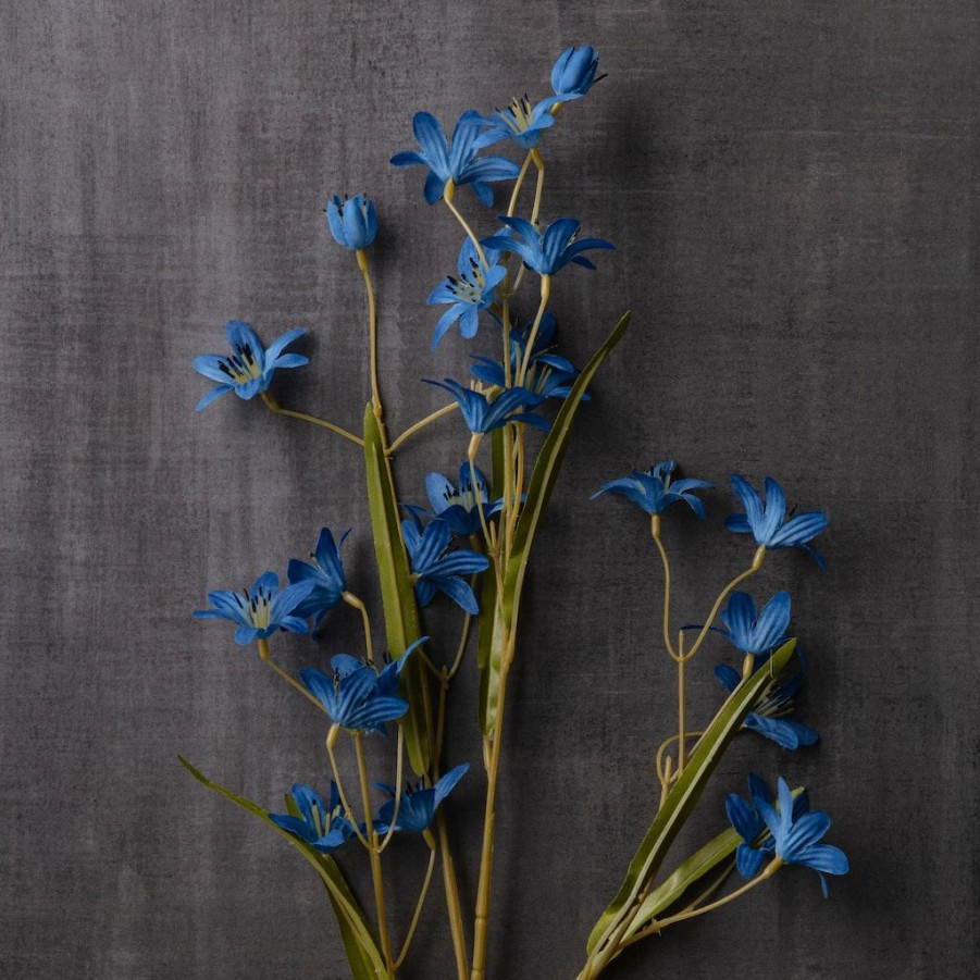 Floral * | Discount Peruvina Spray By Ashland Indigo Blue