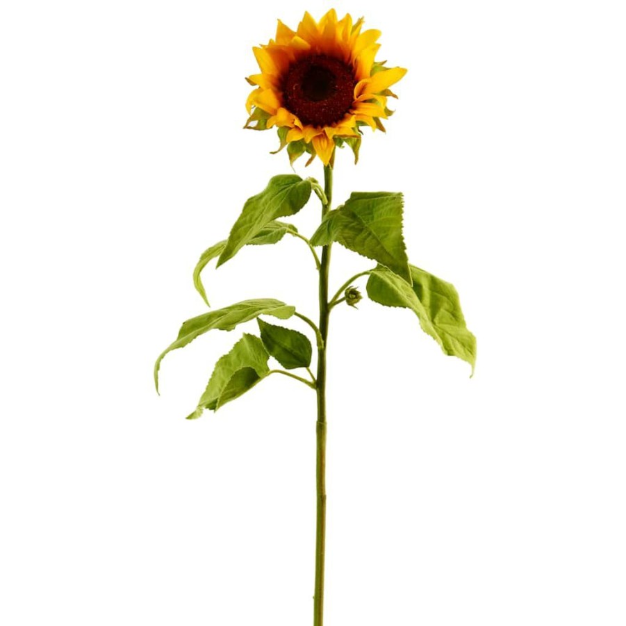 Floral * | Discount 6 Pack: Yellow Sunflower Stem By Ashland