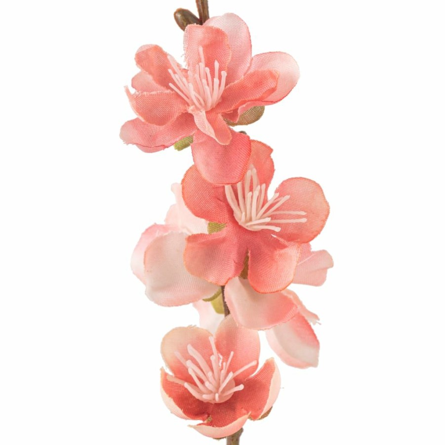 Floral * | Cheap 12 Pack: Coral Peach Blossom Spray By Ashland