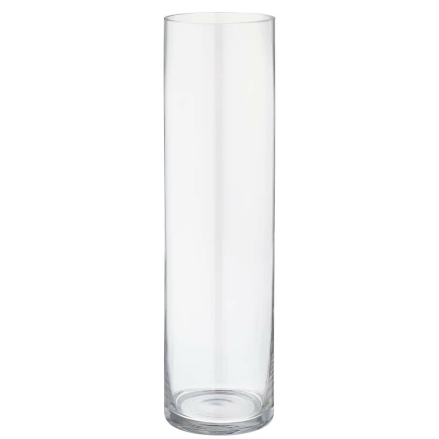 Floral * | Best Deal Ashland Cylinder Glass Vase, 14