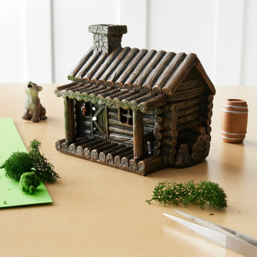 Crafts & Hobbies * | Flash Sale Mini Log Cabin By Ashland