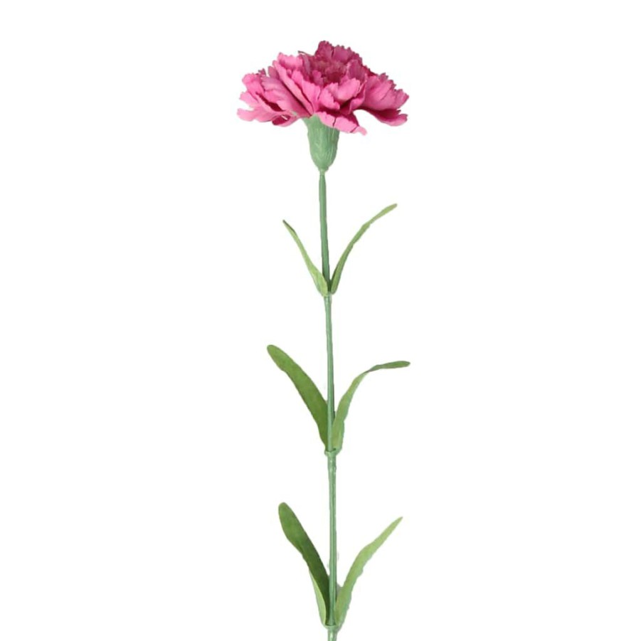 Floral * | Best Sale 24 Pack: Hot Pink Carnation Stem By Ashland