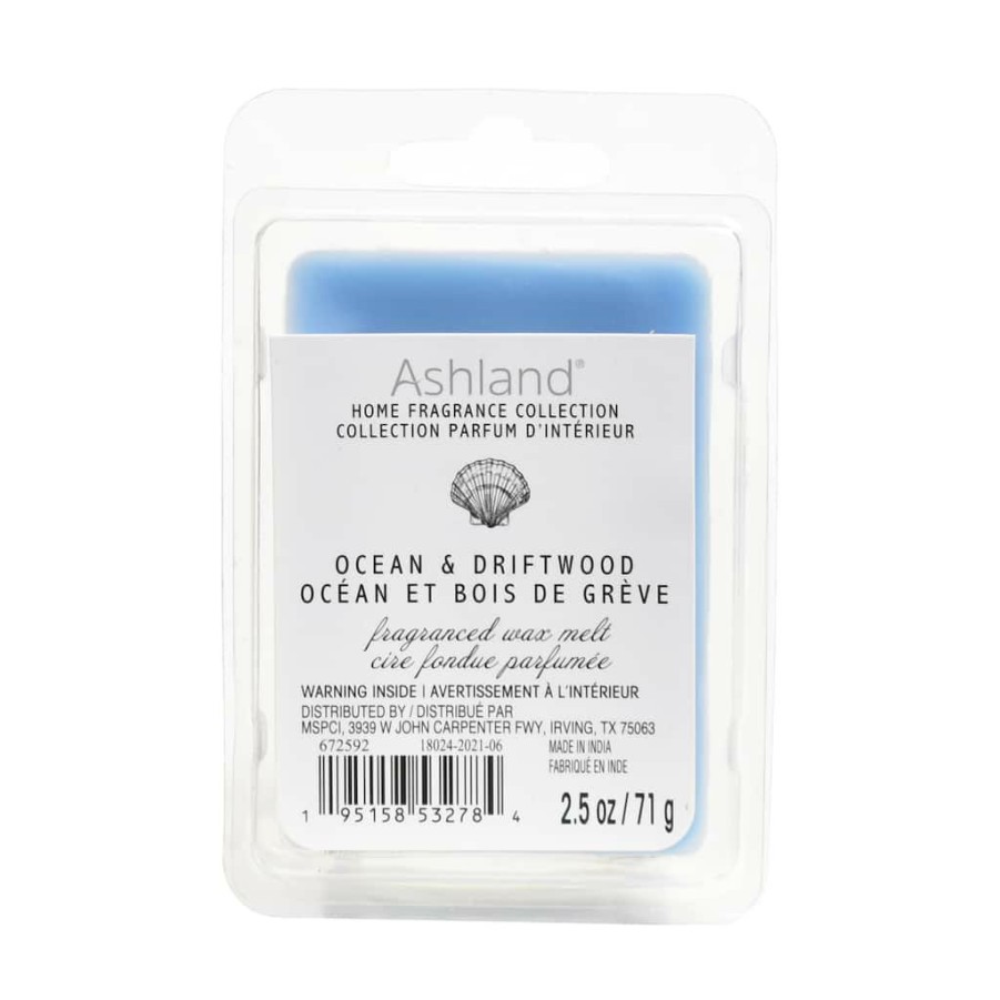 Home & Decor * | Brand New Ocean & Driftwood Scented Wax Melt By Ashland