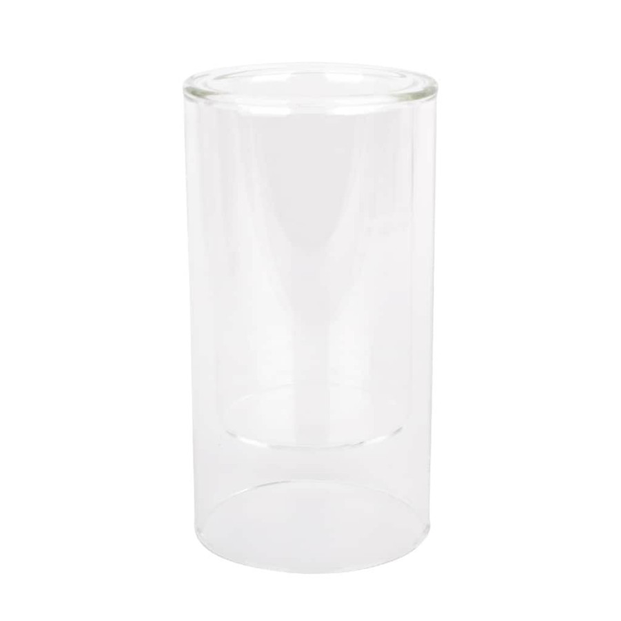 Home & Decor * | Buy 12 Pack: 6 Clear Glass Dual Cylinder Candle Holder By Ashland