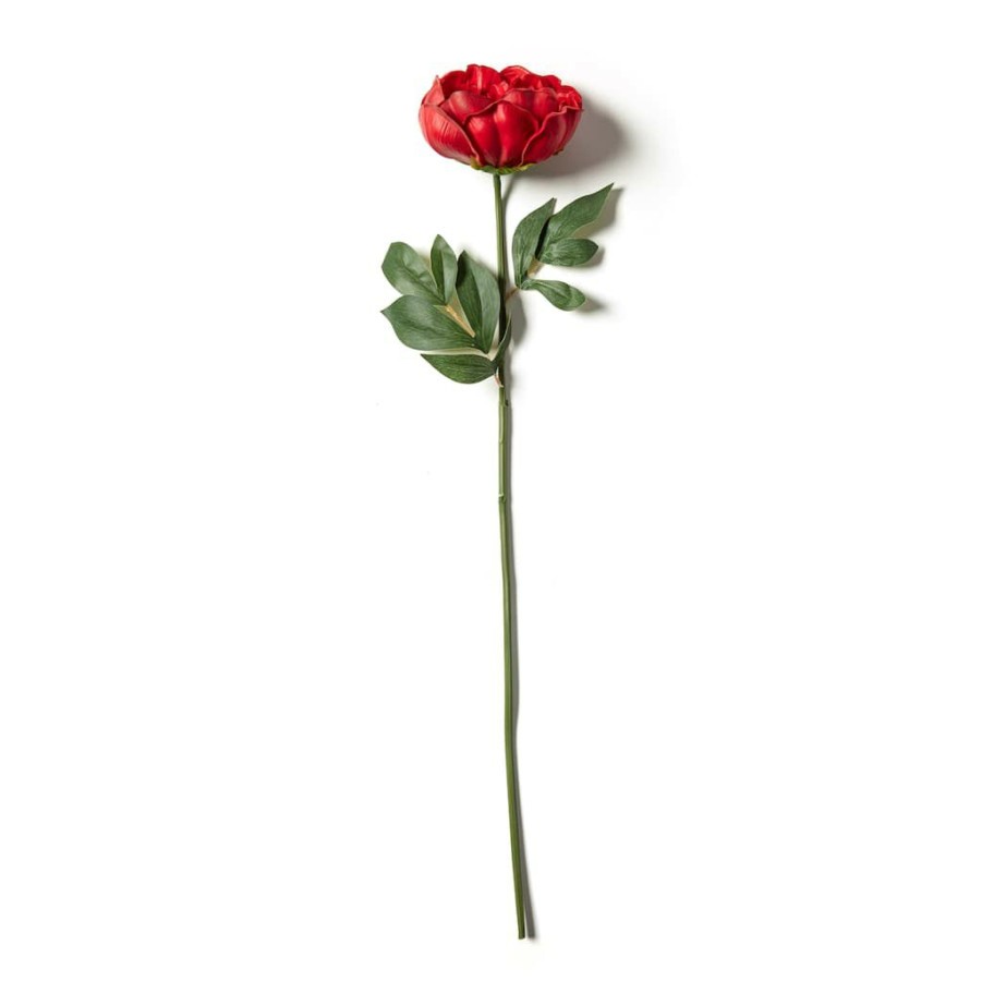 Floral * | Cheap Red Large Peony Stem By Ashland